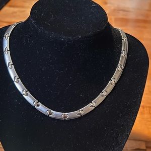 NWT Stainless Steel Heart Chocker